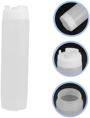 CIYODO 480ml Condiment Squeeze Bottles for Dual Sausage Ketchup dressing
