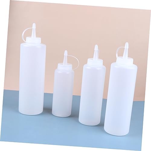 4-pcs Condiment Squeeze Bottles