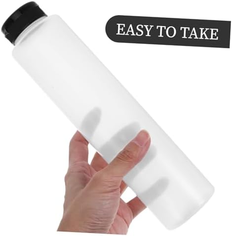 6-Piece Squeeze Bottle Set for Sauces Leak-Proof with Lids
