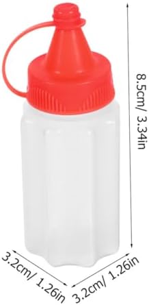Lucky Squeeze Condiment Bottles - Compact Kitchen accomplices for transport spills spills