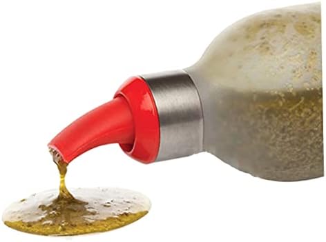 VINTORKY 2 Pack 450ml Condiment Squeeze Bottles