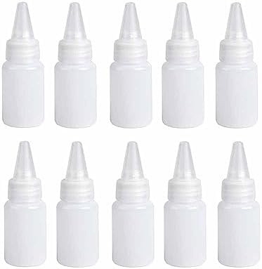 Leadigol 10PCS Condiment Squeeze Bottles Perfect for Home and Craft Use