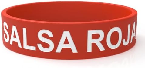 Salsa Roja Label Band for Squeeze Bottles