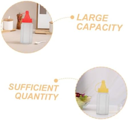 Lucky Squeeze Condiment Bottles - Compact Kitchen accomplices for transport spills spills
