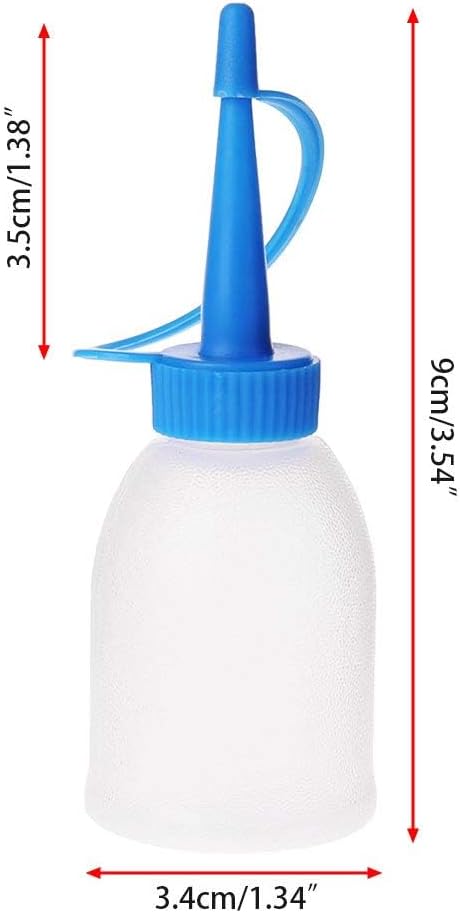 6pcx30ml x industrial x multifunctional x leak-proof squeeze bottle