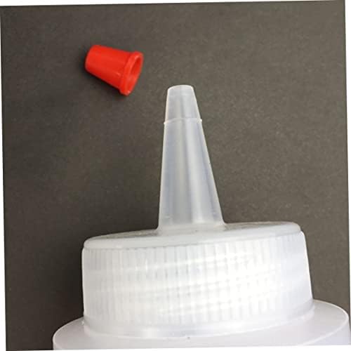 250ml Squeeze Salad Dressing Bottles with Cap Durable and Easy to Use
