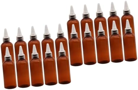 DECHOUS 20-Piece Refillable Shampoo Conditioner Bottles with Spout Design