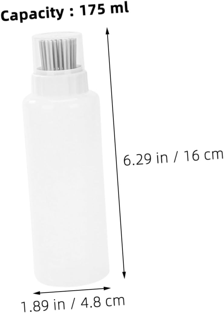 French Professional Silicone Oil Dispenser with Basting Brush for BBQ Cooking