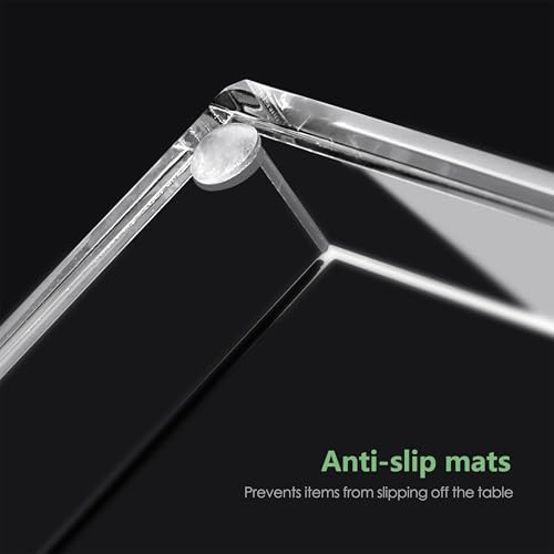 DINGHUO Acrylic Bathroom Vanity Tray