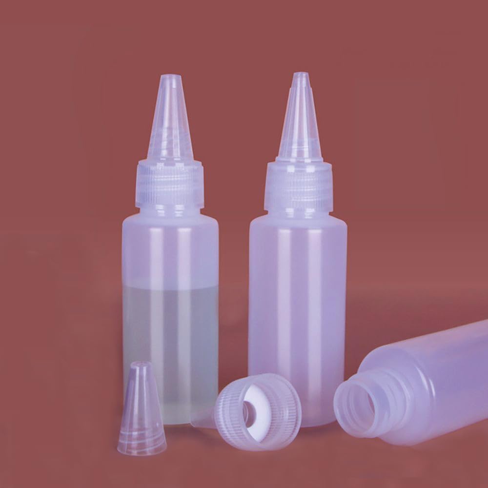 Leadigol 10PCS Condiment Squeeze Bottles Perfect for Home and Craft Use