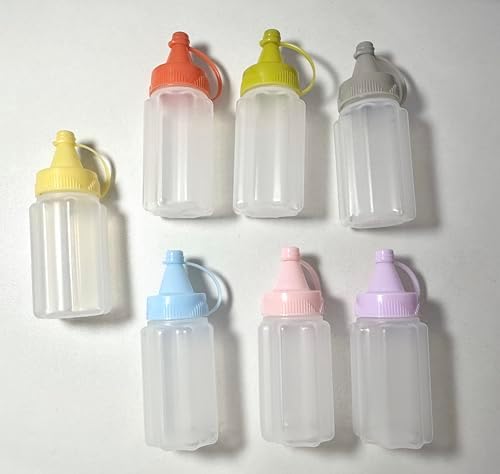 8-Piece Mini Ketchup Squeeze Bottles