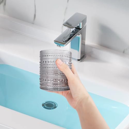 Luxurious Glass Toothbrush Holders Set