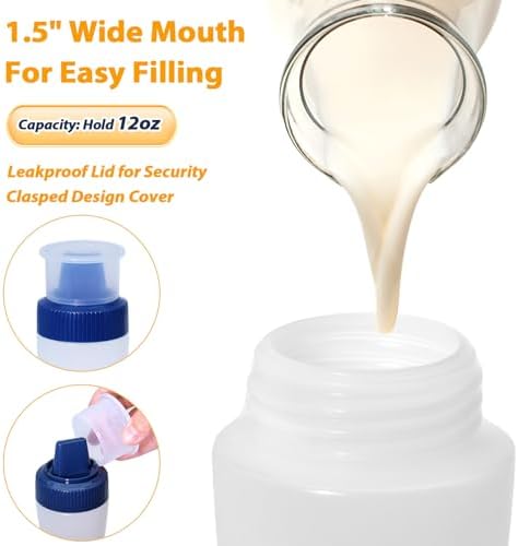 3-Piece Premium Condiment Squeeze Bottles