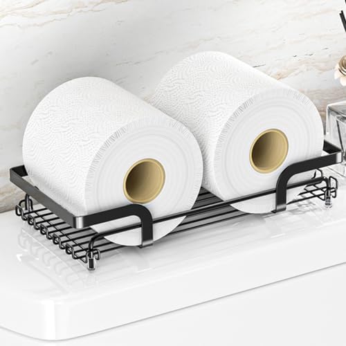 XILIMEN Toilet Paper Storage Holder Metal Vanity Tray