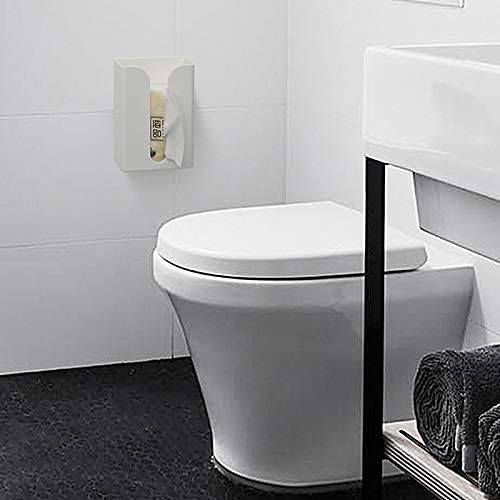 Stylish White Toilet Paper Holder