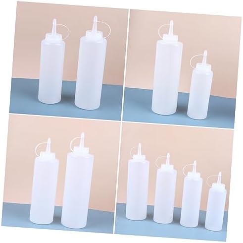 4-pcs Condiment Squeeze Bottles