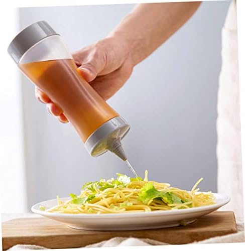 Extra Capacity Salad Dressing Ketchup Squeeze Bottle 350ml for Easy Application