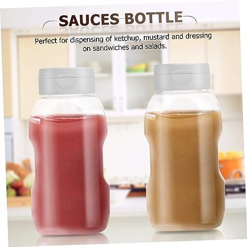 OKUMEYR - Squeeze Condiment Bottles with Easy Dispensing