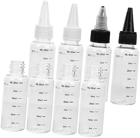 16 Piece Graduated Squeeze Bottles Refillablecompact Design