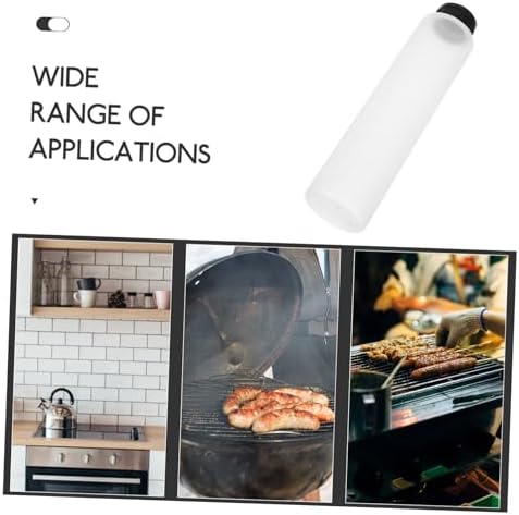 6-Piece Squeeze Bottle Set for Sauces Leak-Proof with Lids