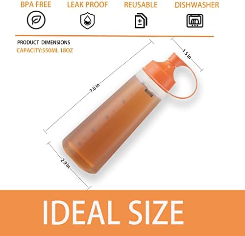 Wide-OpeningCondiment Squeeze Bottles