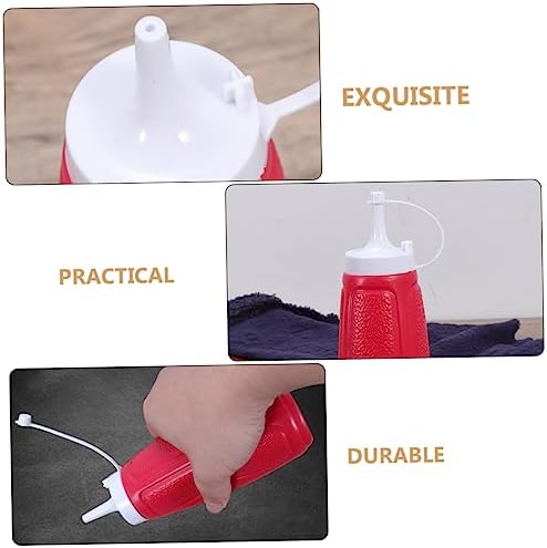 CIYODO Squeeze Condiment Bottle Perfect for BBQ Olive Oil and Ketchup Serving