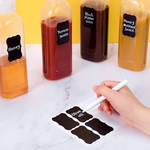 Leak-Proof 16oz Squeeze Bottles