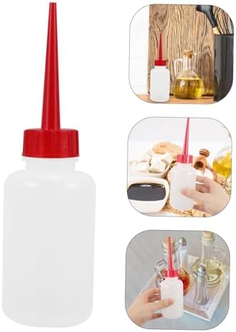 SECFOU 150ml Clear Squeeze Sauce Bottle