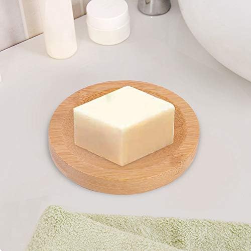 Fragrant 8x8 inch Wooden Soap Tray for Bathroom