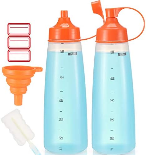 Ondiomn Condiment Squeeze Bottles