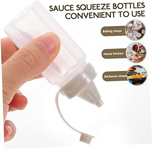 8 Pcs Condiment Squeeze Bottles Set for Kitchen