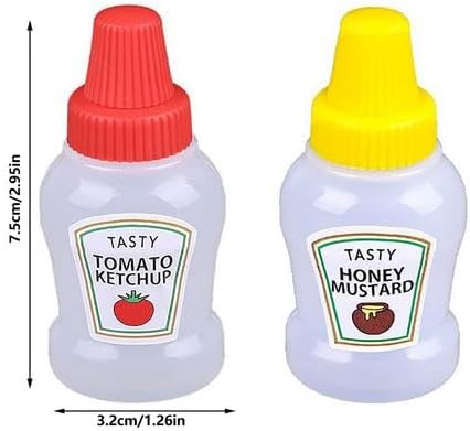 Apujents 12-Piece Squeeze Bottle Set