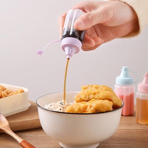 8-Piece Mini Ketchup Squeeze Bottles