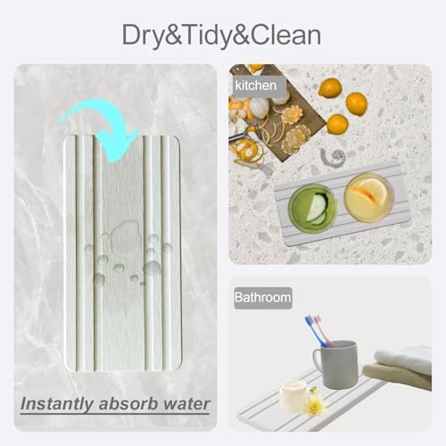 Quick-Drying Sink Trays for Kitchen Bathroom