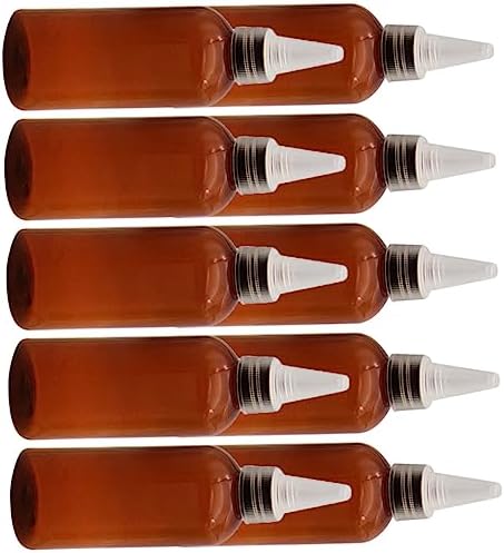 Zerodeko Squeeze Salad Dressing Bottles 10 Pack