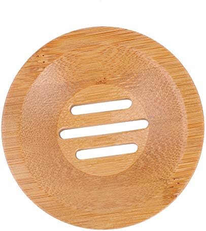 Fragrant 8x8 inch Wooden Soap Tray for Bathroom