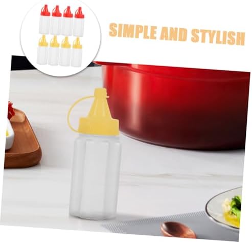 Lucky Squeeze Condiment Bottles - Compact Kitchen accomplices for transport spills spills