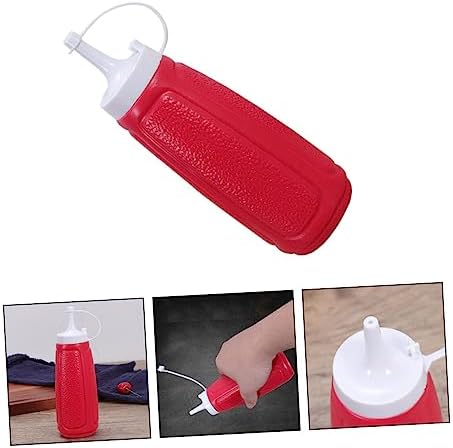 CIYODO Squeeze Condiment Bottle Perfect for BBQ Olive Oil and Ketchup Serving