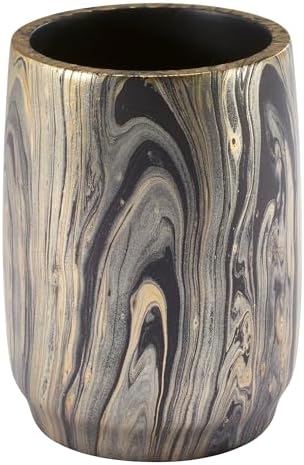 Nicole Miller Black Gold Tumbler