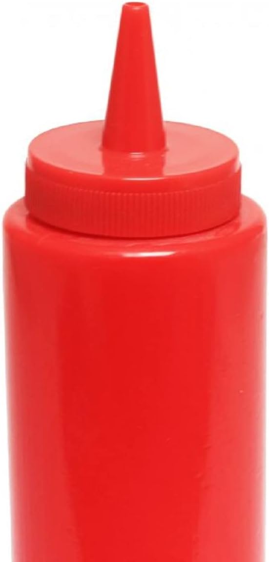 Perfect TrueCraftware Set of 12 Squeeze Condiment Bottles for Kitchen Needs
