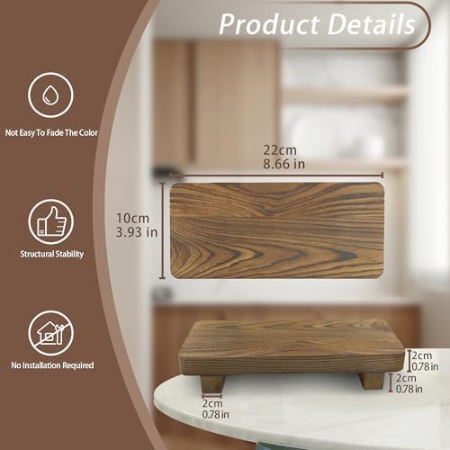 YITOBA Wooden Bathroom Counter Tray