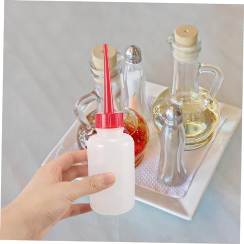 SECFOU 150ml Clear Squeeze Sauce Bottle