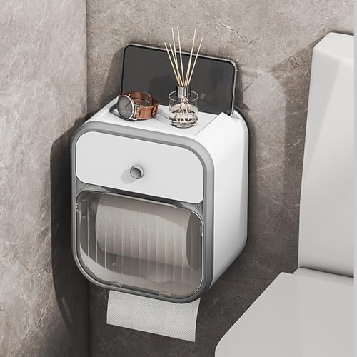 Generic Waterproof Toilet Paper Holder Wall-Mounted