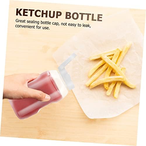 Mini Set of Sturdy Condiment Squeeze Bottles