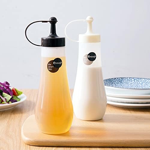 JapanBargain 3272 Squeeze Condiment Bottle 12oz Chocolate