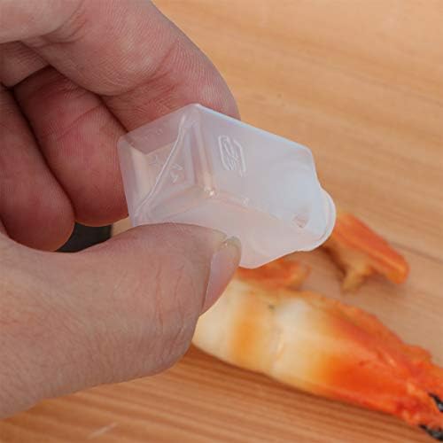 100 Empty Condiment Sections for Takeaway mayo Pickle and More