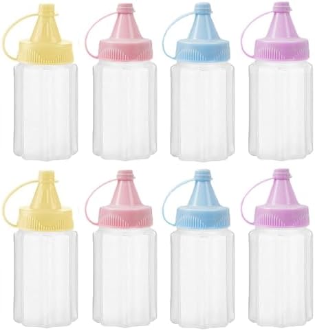 8-Piece Mini Ketchup Squeeze Bottles