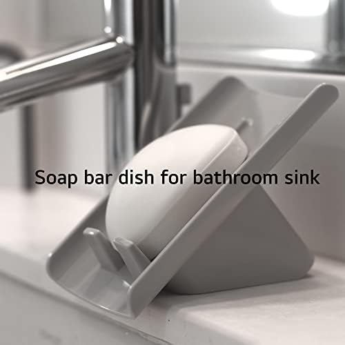 Habitamin Slanted Soap Dish with Suction Cup