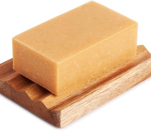 Teak Zig Zag Soap Dish with Non-Slip_Foam Pad