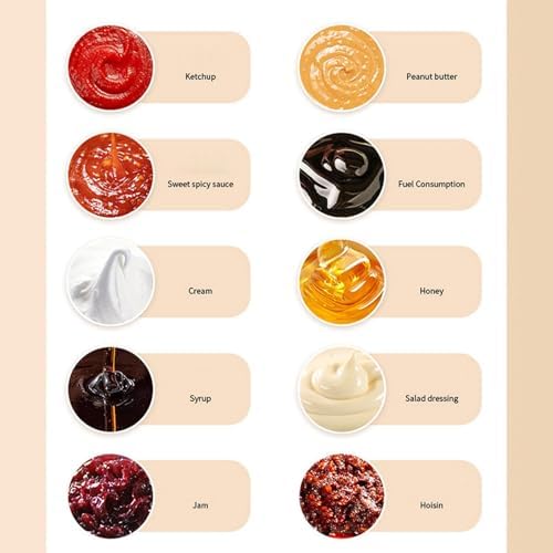 Sauces Squeeze Bottle Set 200ml Perfect for Your Kitchen